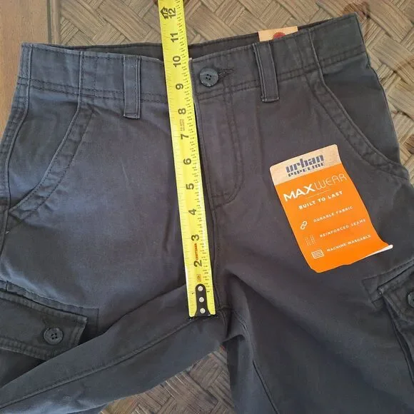 NWT Urban Pipeline Boys Cargo Shorts Max Wear Adjustable Waist Ultimate Twill 12 - Picture 8 of 9